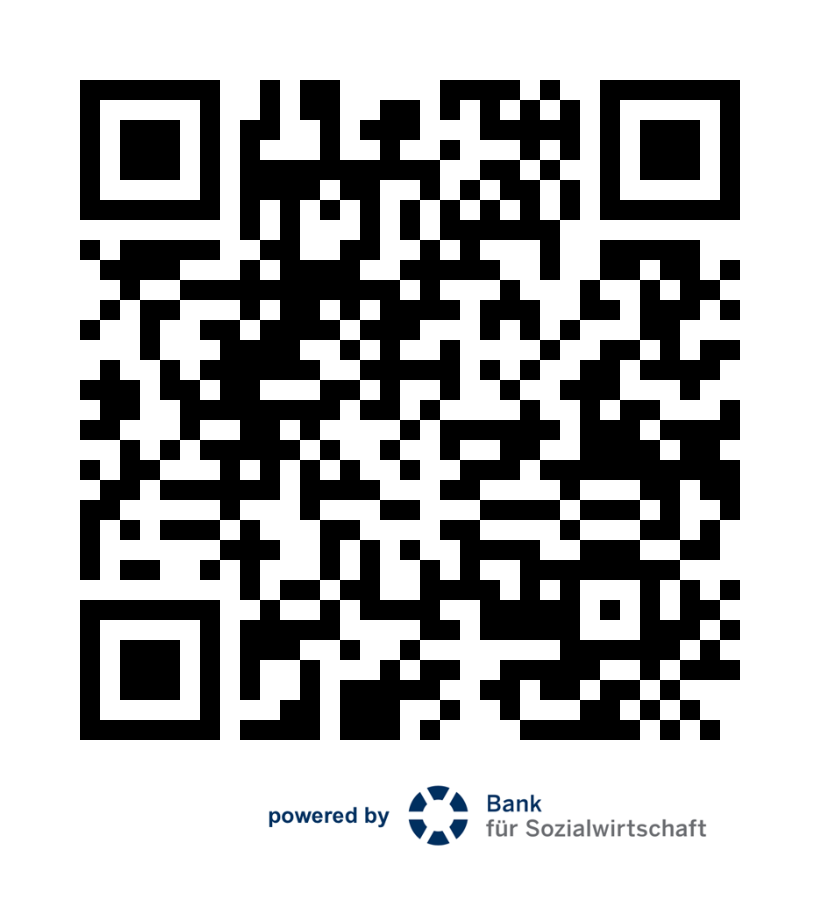 Unser Spendenformular auf der Website der Bank für Sozialwirtschaft